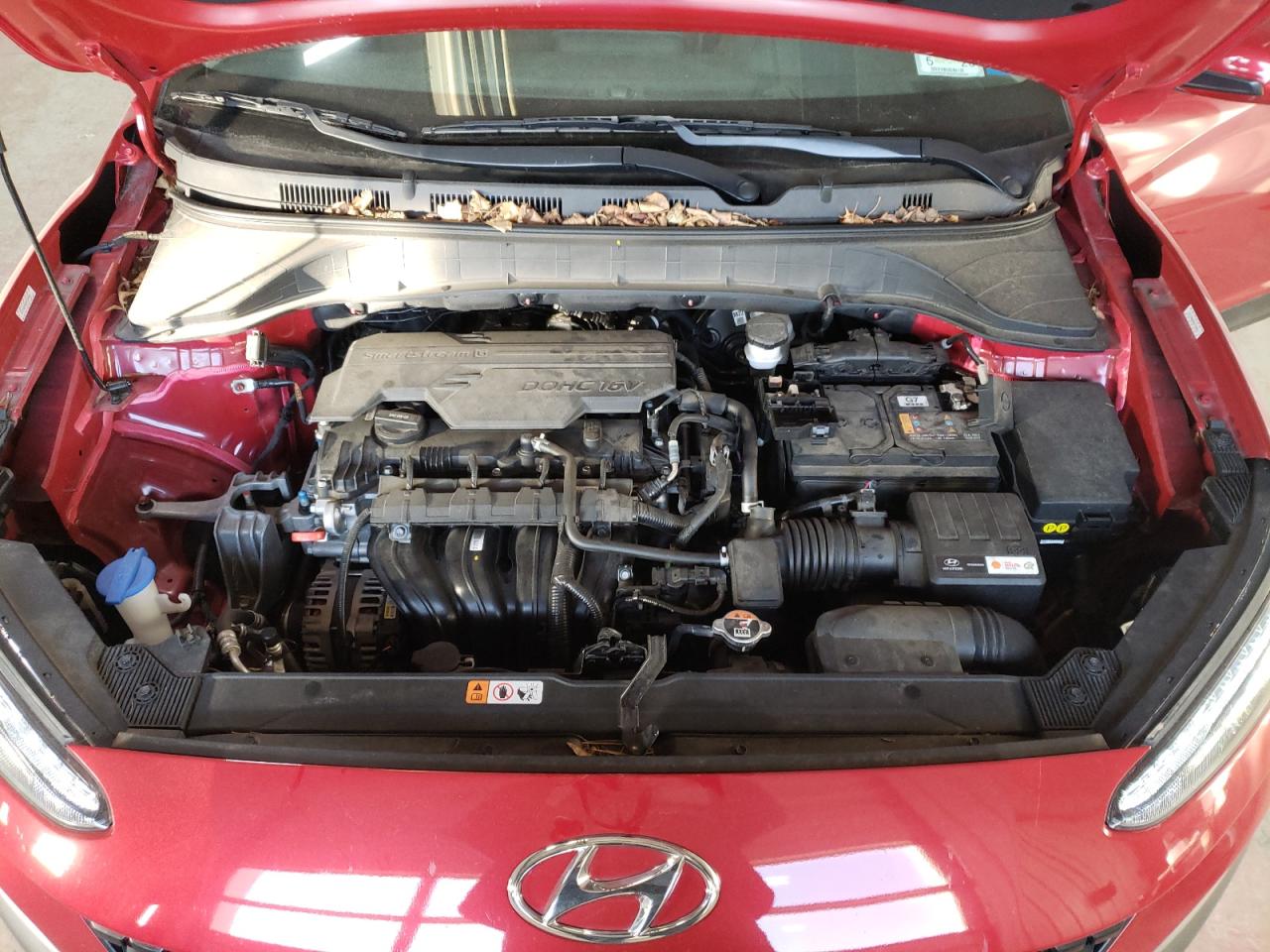 2022 Hyundai Kona VIN KM8K6CAB6NU891223 Copart auction photo, rear end / side damage thumbnail 12