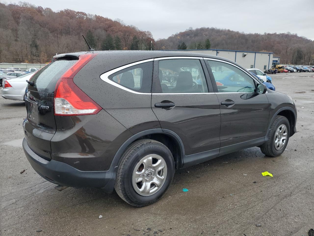 2014 Honda CR-V VIN 5J6RM4H30EL020346 Copart auction photo, side damage thumbnail 3