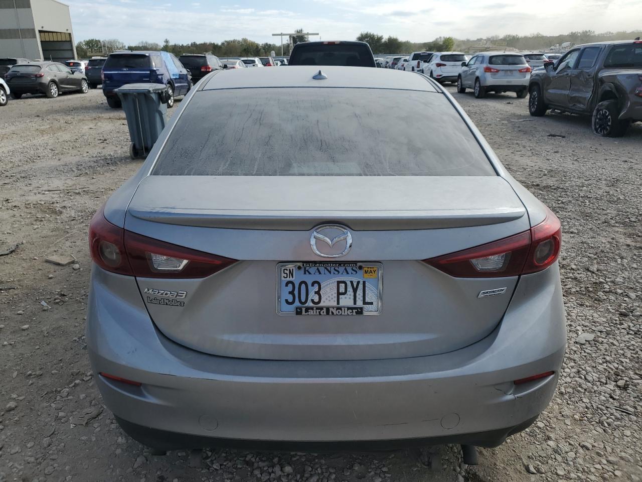 2014 Mazda 3 VIN JM1BM1W37E1149155 Copart auction photo, undercarriage / rear end damage thumbnail 6