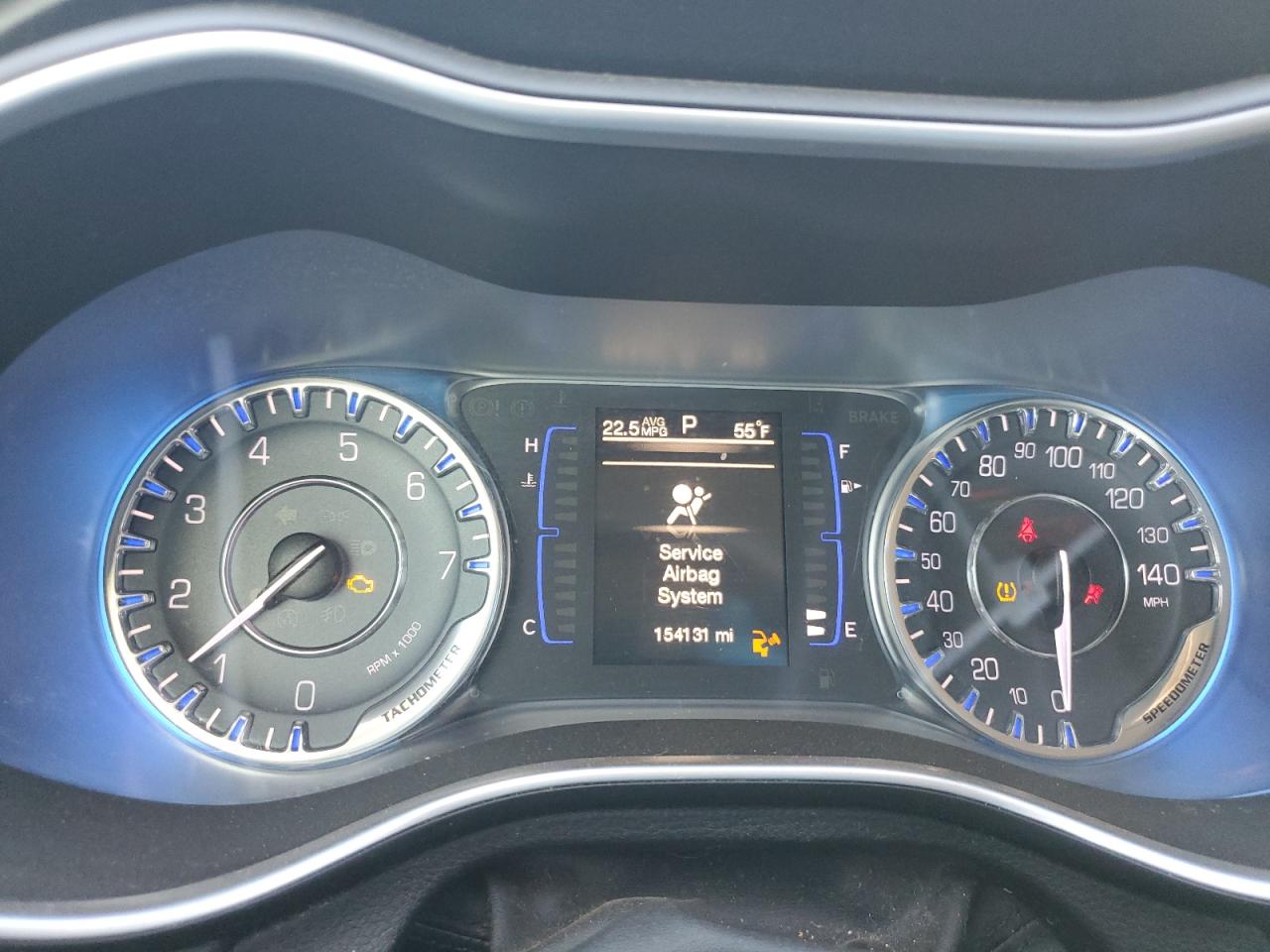 2015 Chrysler 200 VIN 1C3CCCAB5FN699969 Copart auction photo, front end / rear end damage thumbnail 9