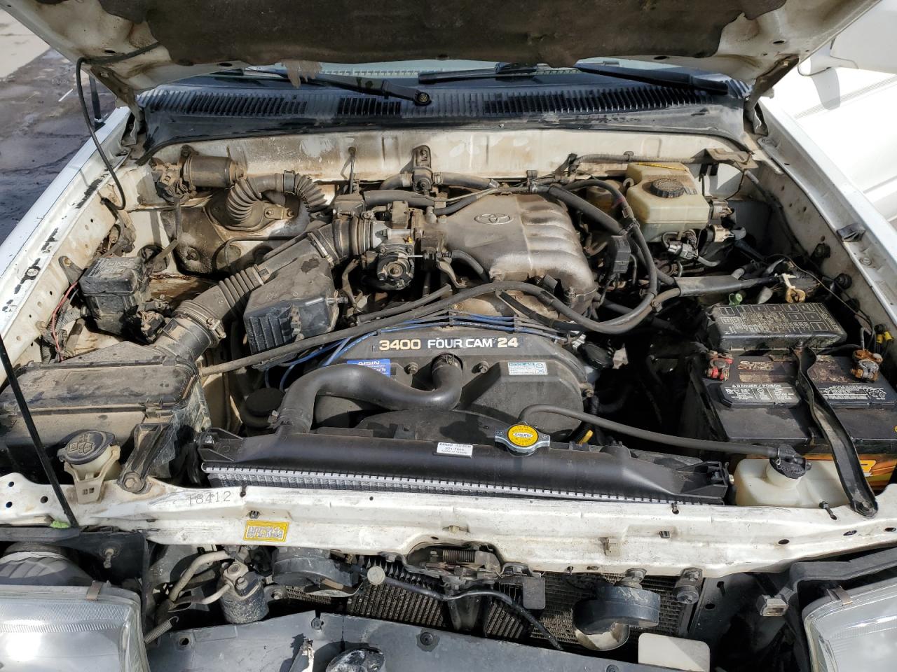2001 Toyota 4Runner VIN JT3HN86R210346419 Copart auction photo, front end damage thumbnail 12
