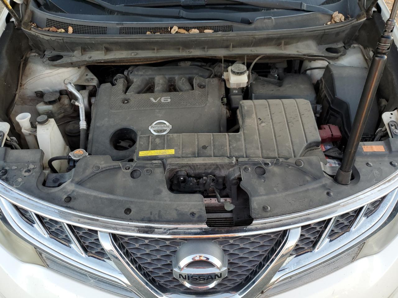 2012 Nissan Murano VIN JN8AZ1MW7CW217968 Copart auction photo, front end damage thumbnail 12