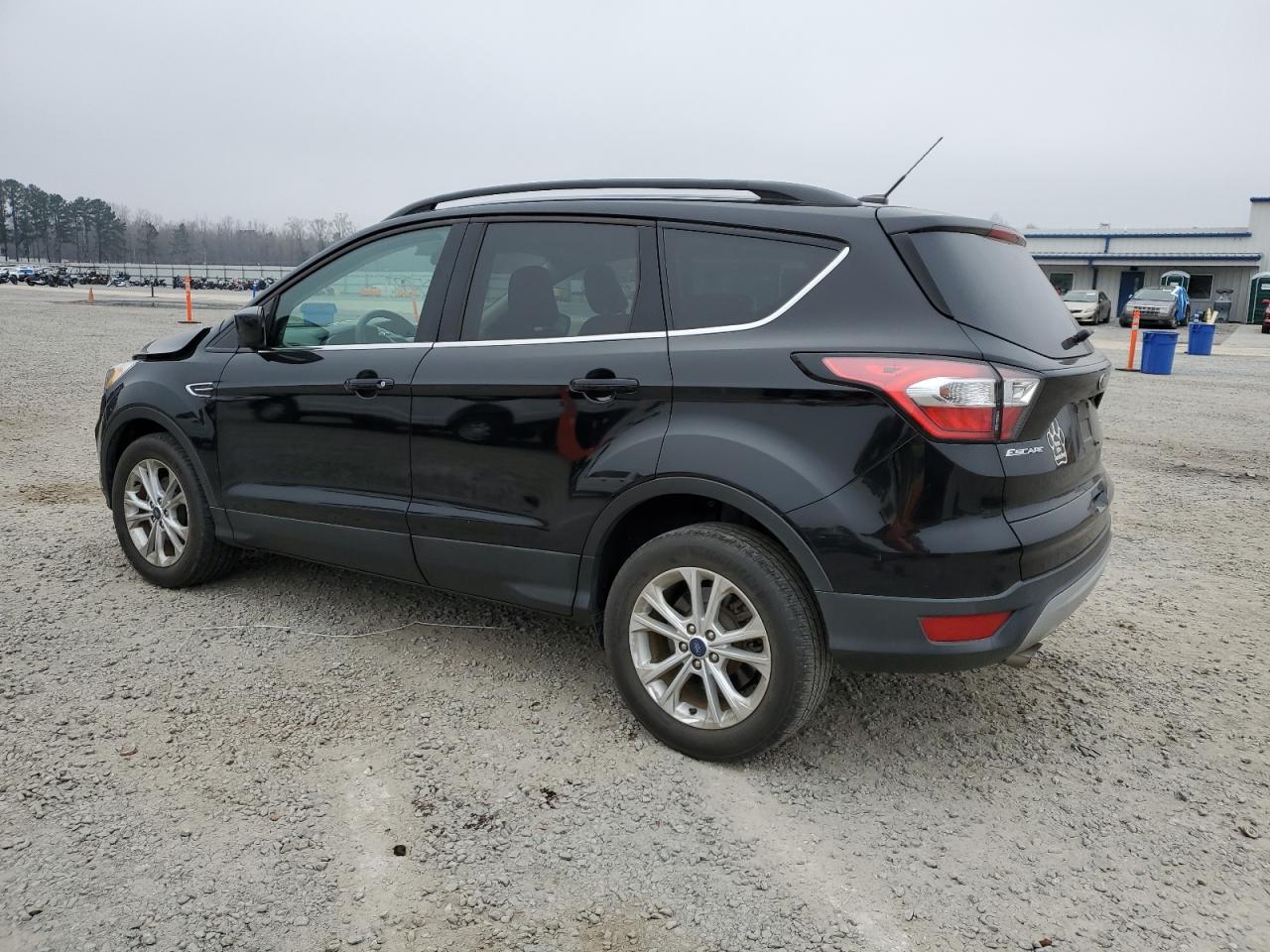 2018 Ford Escape VIN 1FMCU0GD7JUD47213 Copart auction photo, front end damage thumbnail 2