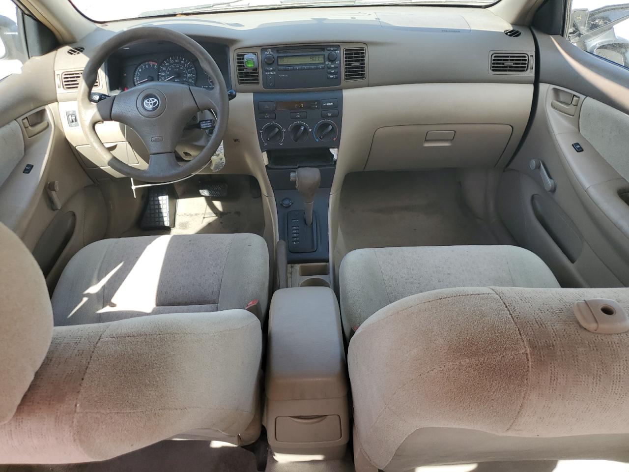 2004 Toyota Corolla VIN 2T1BR32E74C312160 Copart auction photo, side damage thumbnail 8