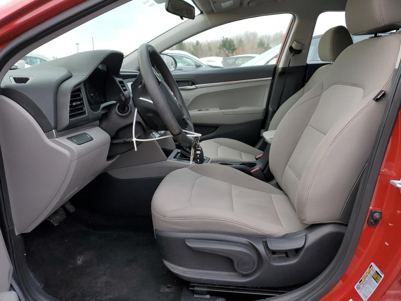 2019 Hyundai Elantra VIN 5NPD74LF4KH494969 Copart auction photo, front end damage thumbnail 7