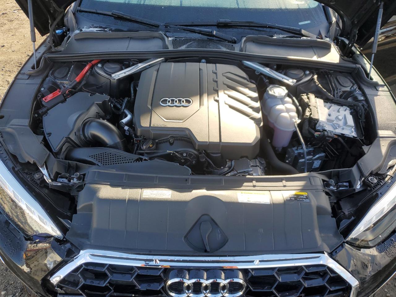 2024 Audi A5 VIN WAUDACF58RA004479 Copart auction photo, rear end / front end damage thumbnail 11