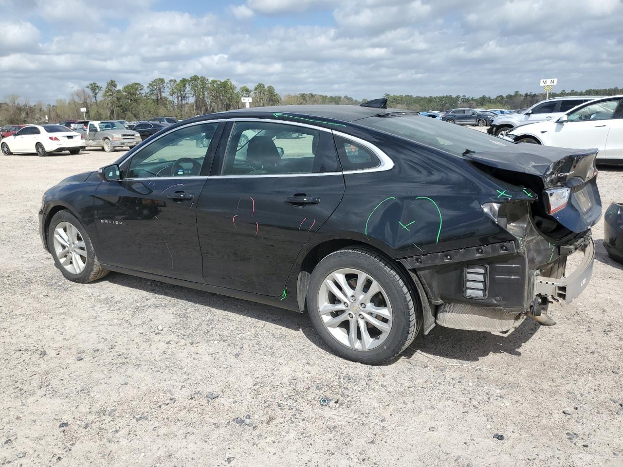 2018 Chevrolet Malibu VIN 1G1ZD5ST2JF250251 Copart auction photo, rear end / minor dent/scratches damage thumbnail 2
