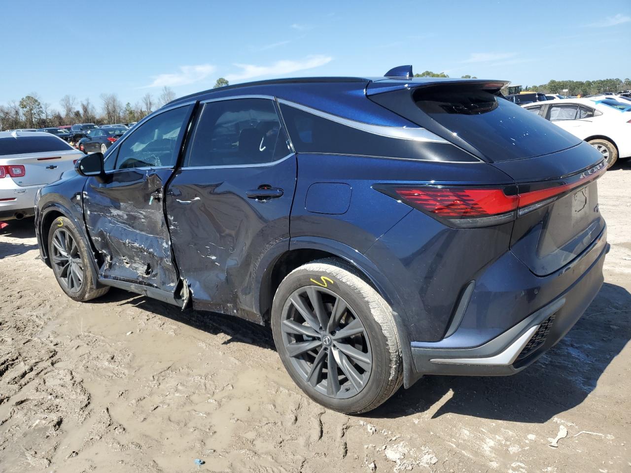 2023 Lexus RX VIN 2T2BAMCAXPC017238 Copart auction photo, side / minor dent/scratches damage thumbnail 2