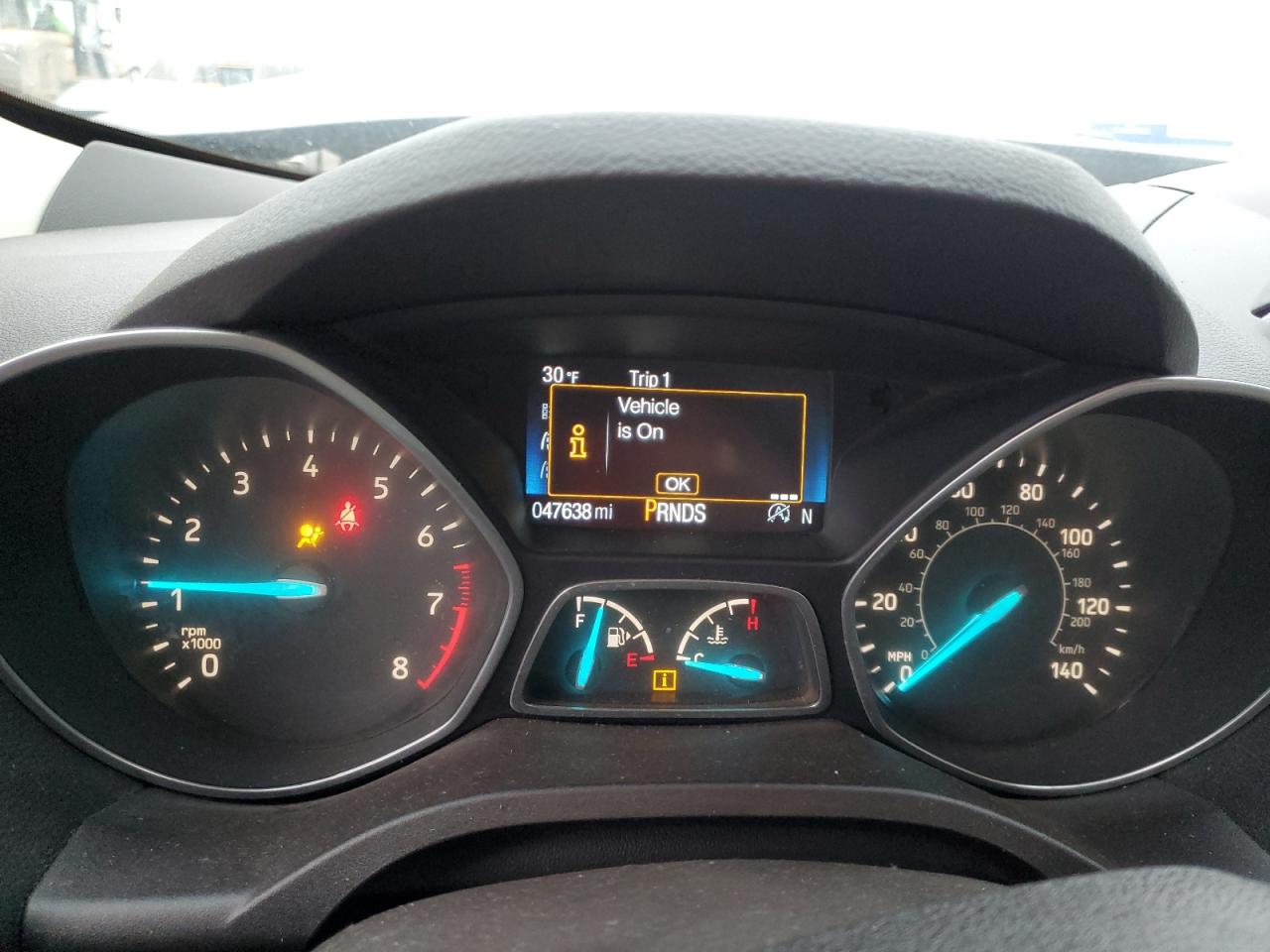 2019 Ford Escape VIN 1FMCU0GD5KUB55466 Copart auction photo, front end damage thumbnail 9