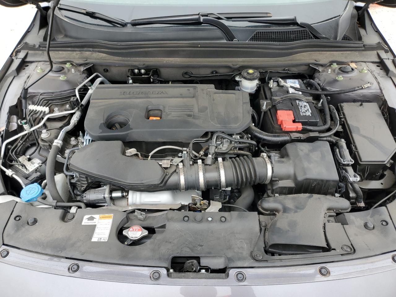 2021 Honda Accord VIN 1HGCV2F96MA031612 Copart auction photo, side / rear end damage thumbnail 11