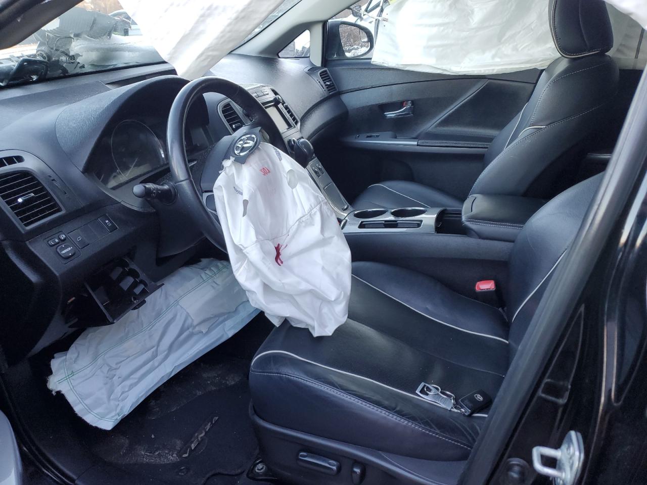 2014 Toyota Venza VIN 4T3BK3BB0EU104543 Copart auction photo, front end / side damage thumbnail 7