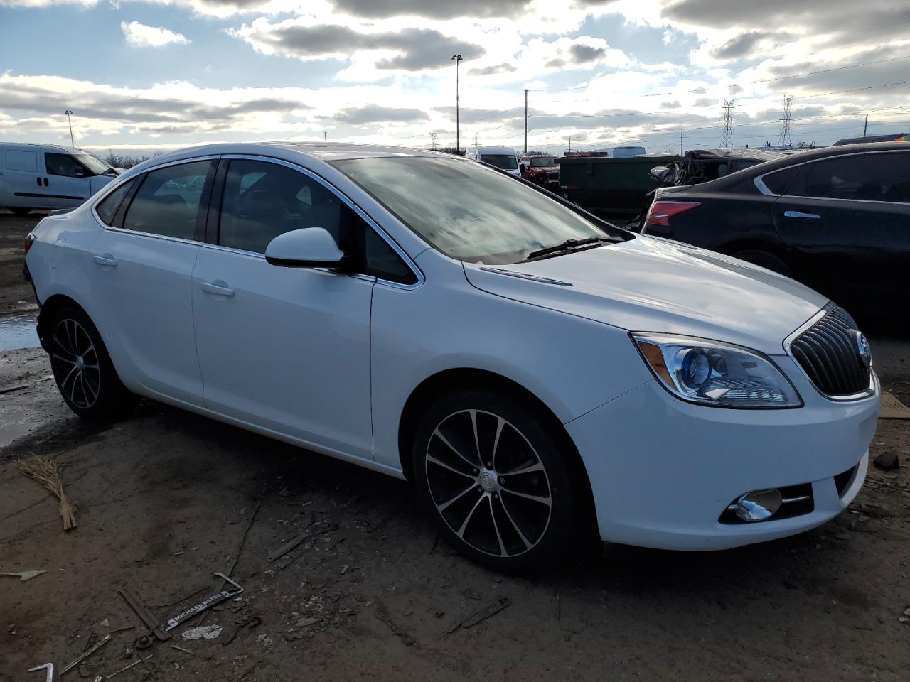 2016 Buick Verano VIN 1G4PW5SK8G4124203 Copart auction photo, rear end damage thumbnail 4