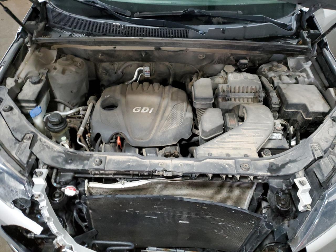 2013 KIA Sorento VIN 5XYKT3A65DG382952 Copart auction photo, front end damage thumbnail 11