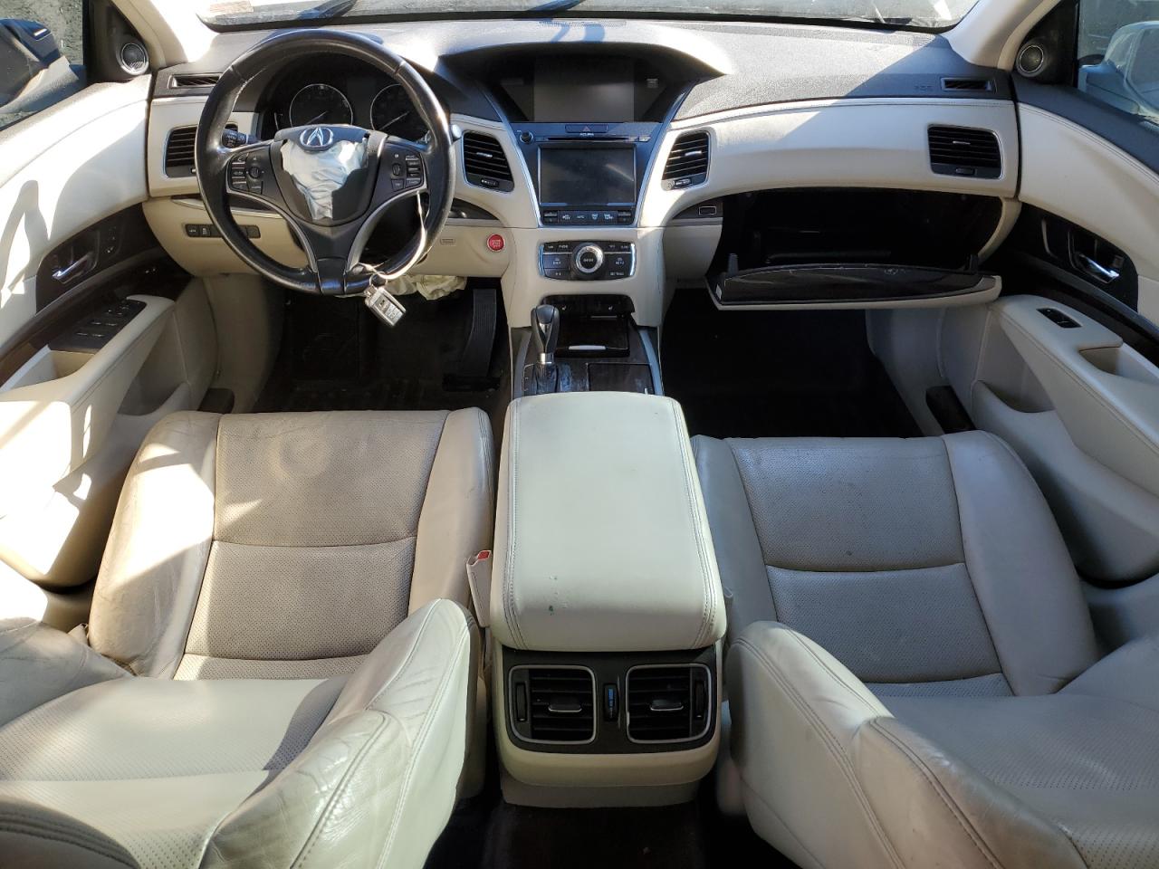 2014 Acura RLX VIN JH4KC1F54EC000791 Copart auction photo, front end damage thumbnail 8