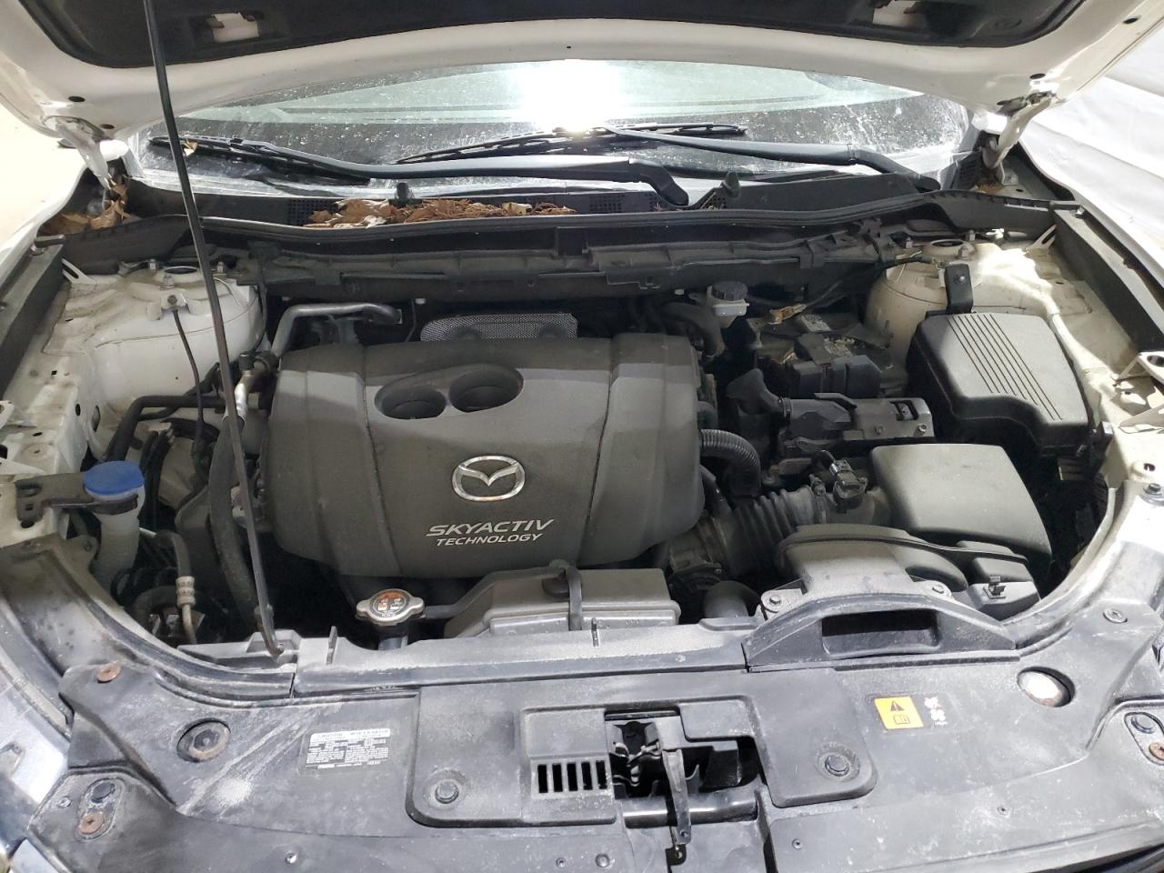 2016 Mazda CX-5 VIN JM3KE4BYXG0778960 Copart auction photo, front end / mechanical damage thumbnail 14