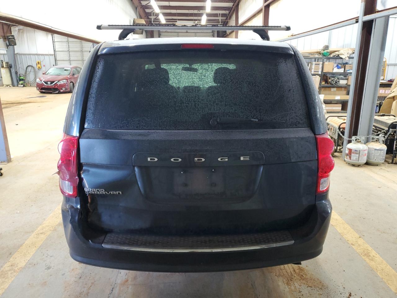 2013 Dodge Caravan VIN 2C4RDGBGXDR804171 Copart auction photo, rear end damage thumbnail 6