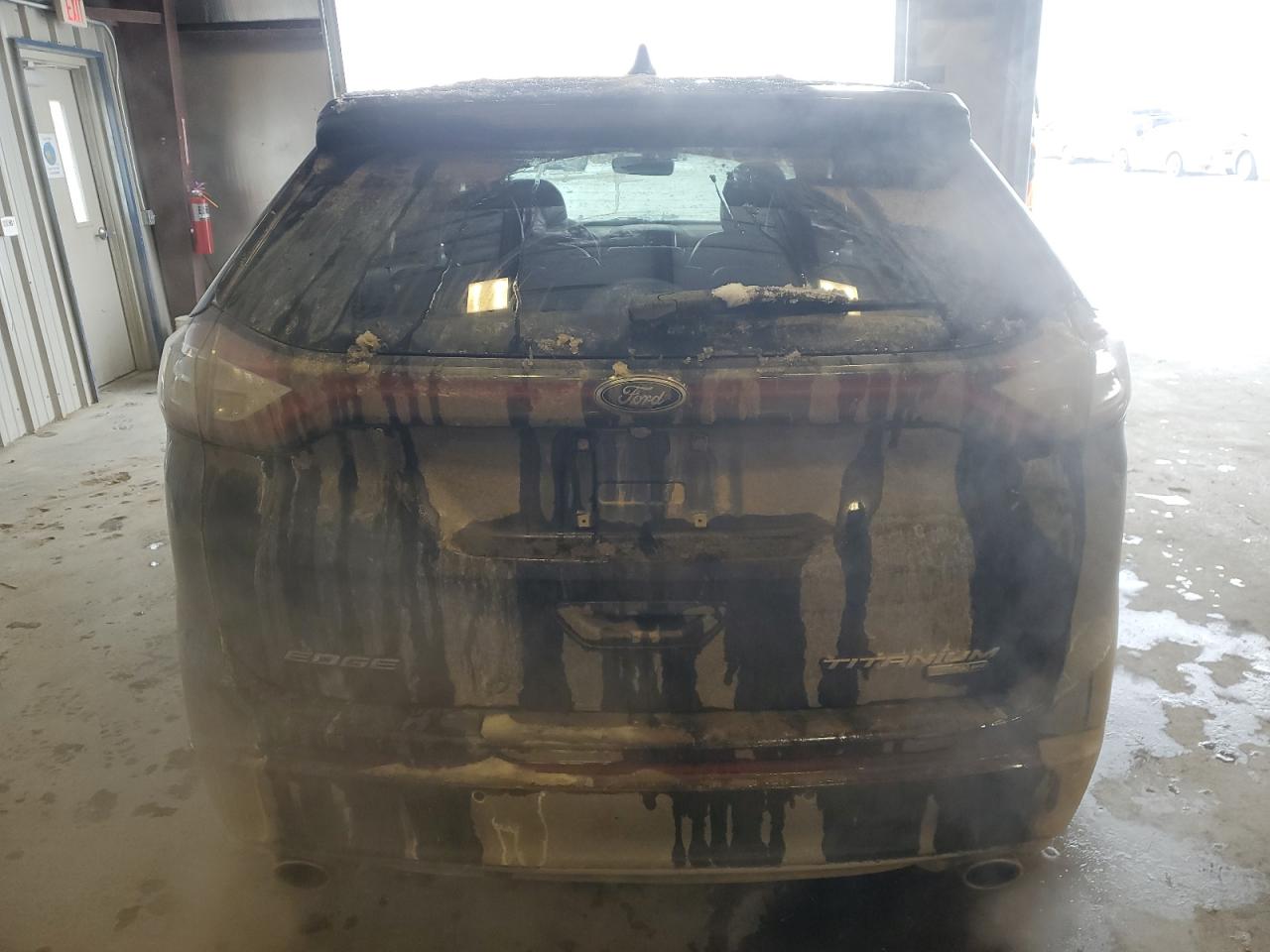2017 Ford Edge VIN 2FMPK4K99HBB90625 Copart auction photo, side damage thumbnail 6