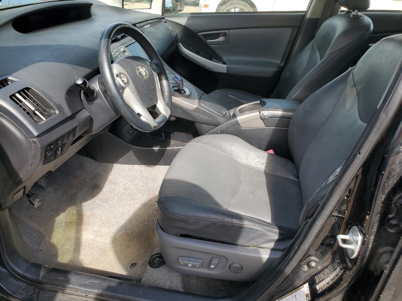 2012 Toyota Prius VIN JTDKN3DU4C5414222 Copart auction photo, burn damage thumbnail 7