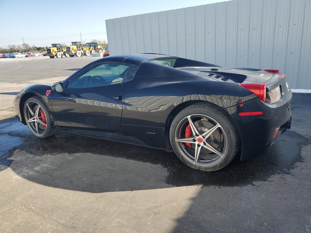 2014 Ferrari 458 VIN ZFF68NHA9E0203538 Copart auction photo, water/flood damage thumbnail 2