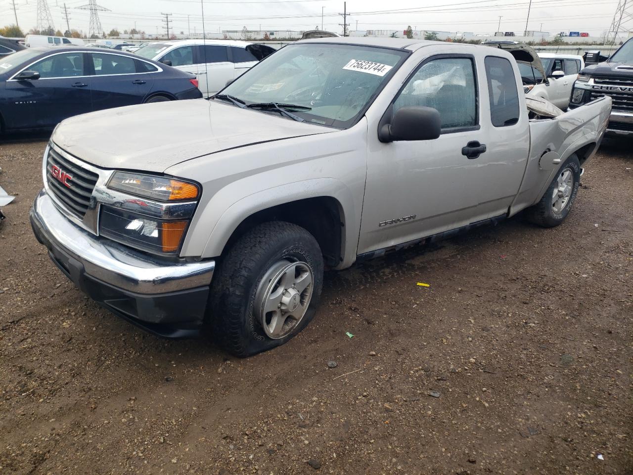 2004 GMC Canyon VIN 1GTDT196548219517