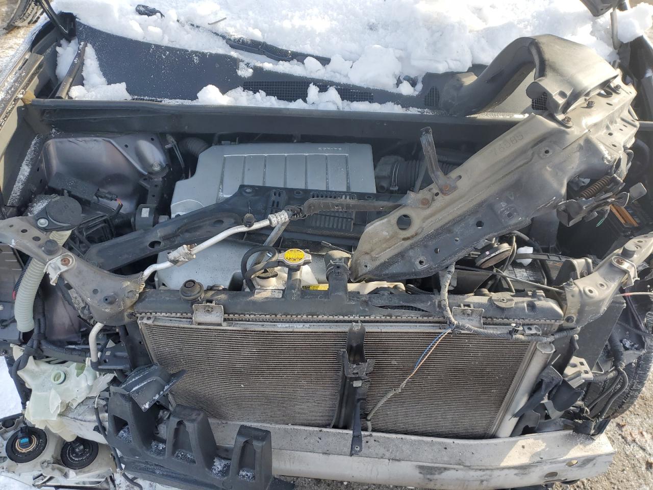 2013 Toyota Highlander VIN 5TDDK3EH1DS200464 Copart auction photo, front end / side damage thumbnail 12
