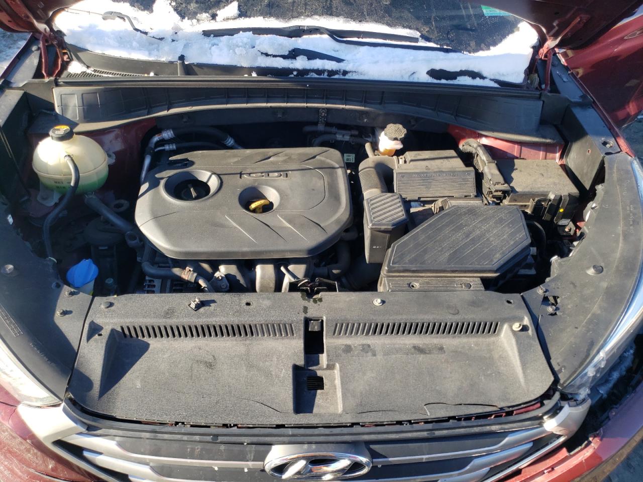 2017 Hyundai Tucson VIN KM8J3CA40HU458507 Copart auction photo, front end damage thumbnail 11