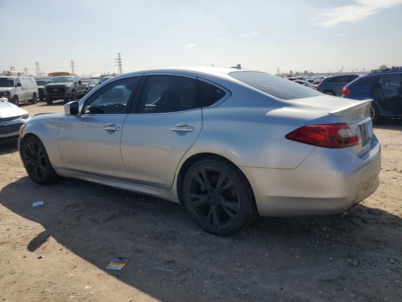 2011 Infiniti M VIN JN1AY1APXBM520669 Copart auction photo, mechanical / front end damage thumbnail 2