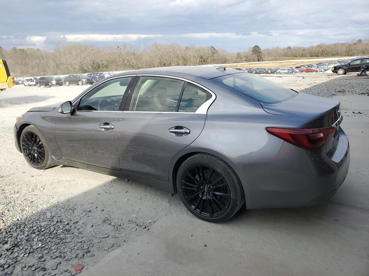 2020 Infiniti Q50 VIN JN1EV7AP0LM200677 Copart auction photo, mechanical damage thumbnail 2