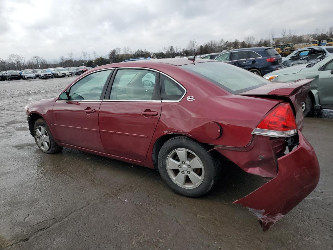 2008 Chevrolet Impala VIN 2G1WT58K489193123 Copart auction photo, rear end / front end damage thumbnail 2