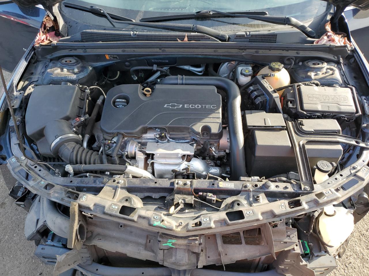 2017 Chevrolet Malibu VIN 1G1ZC5ST7HF265129 Copart auction photo, front end / all over damage thumbnail 11