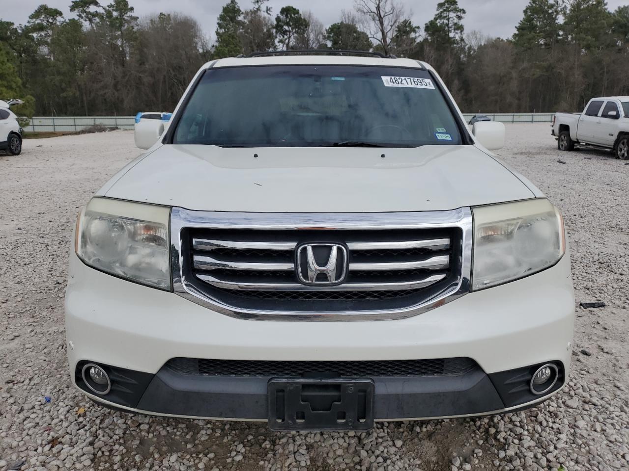 2014 Honda Pilot VIN 5FNYF3H90EB007772 Copart auction photo, front end / minor dent/scratches damage thumbnail 5