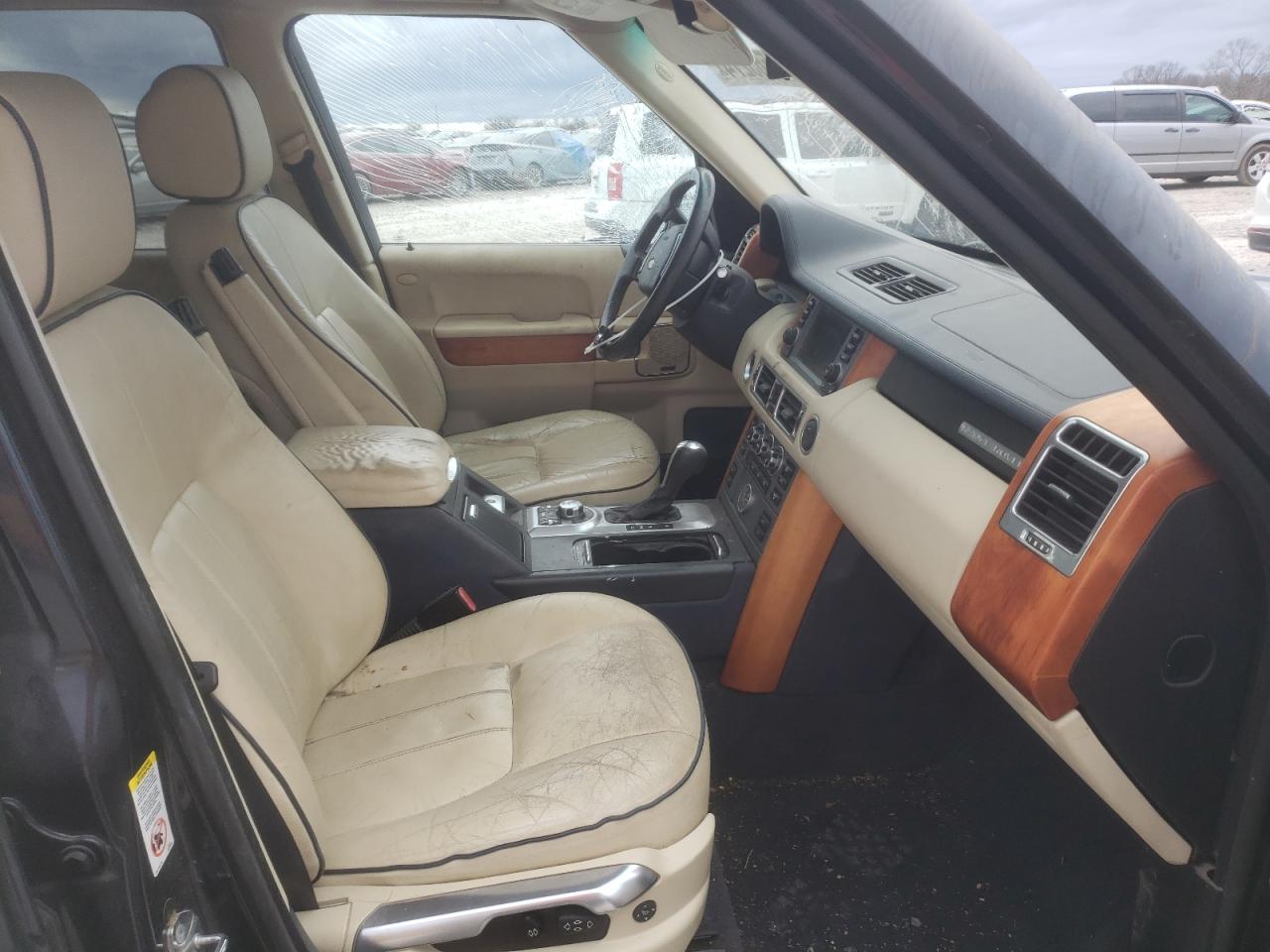 2008 Land Rover Range Rover VIN SALME15438A271881 Copart auction photo, all over damage thumbnail 7