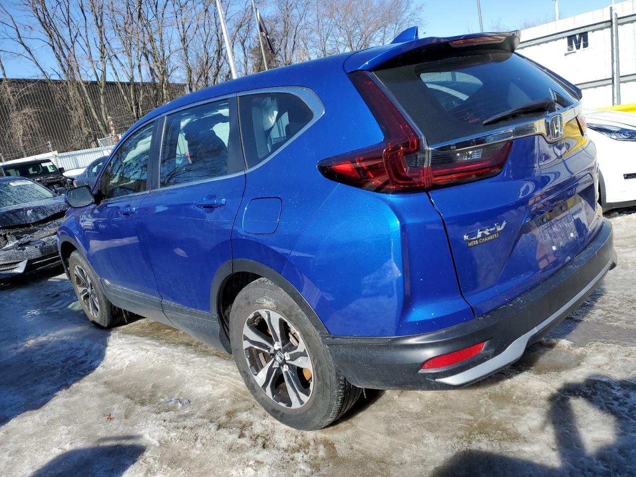 2021 Honda CR-V VIN 7FARW2H75ME035535 Copart auction photo, side damage thumbnail 2