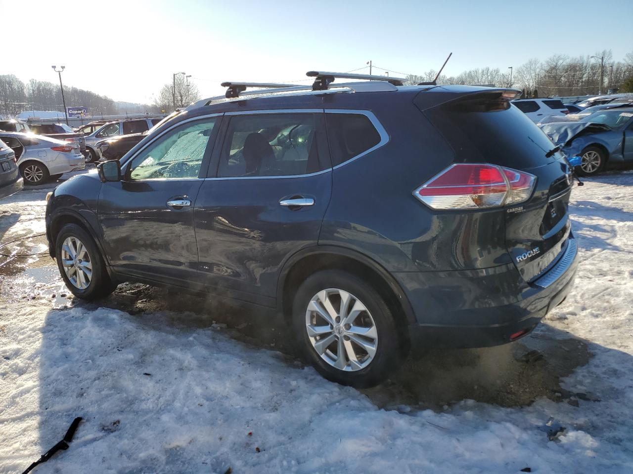 2016 Nissan Rogue VIN 5N1AT2MT4GC893564 Copart auction photo, front end damage thumbnail 2