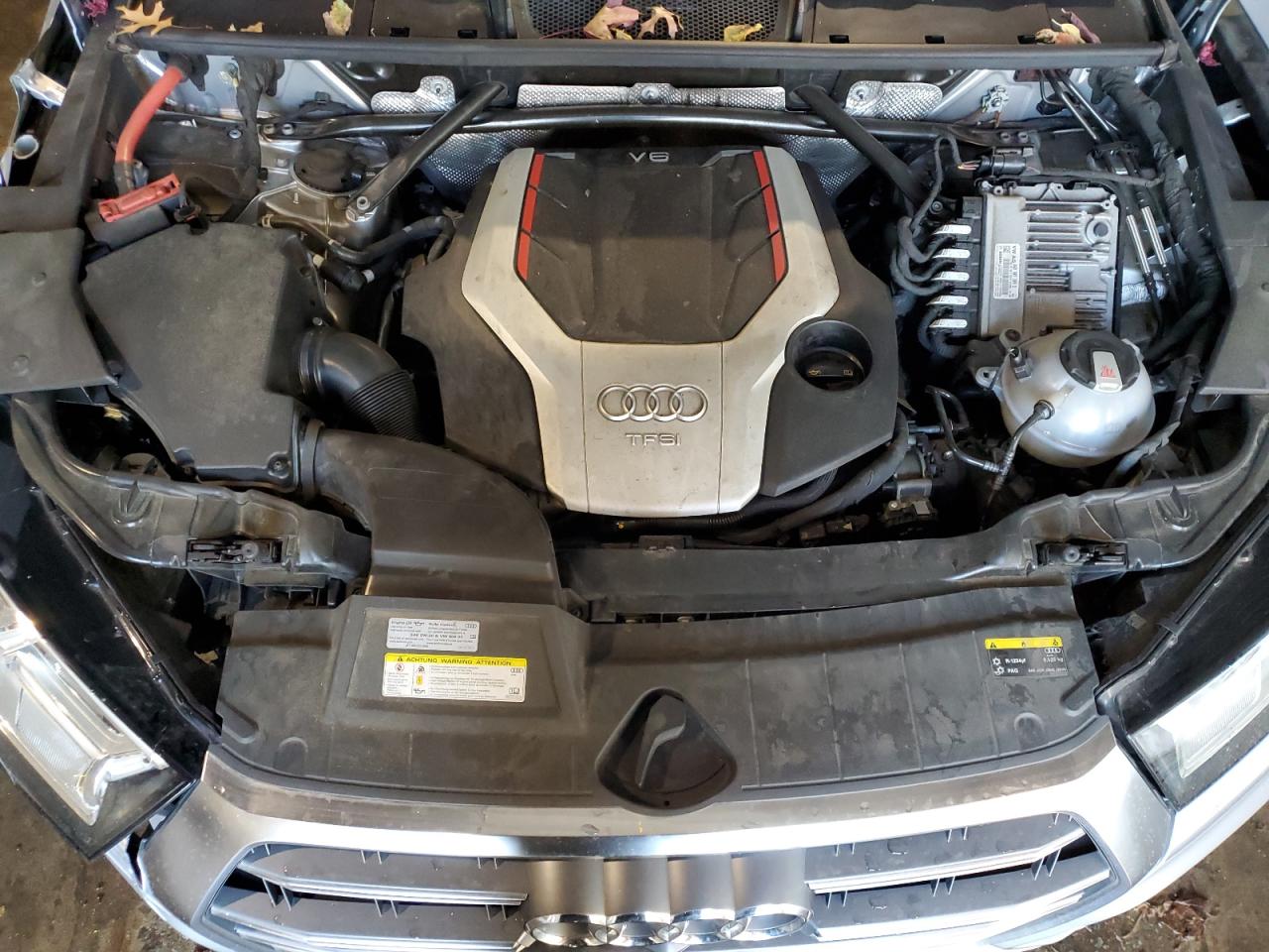 2018 Audi SQ5 VIN WA1C4AFY7J2234009 Copart auction photo, side / front end damage thumbnail 12