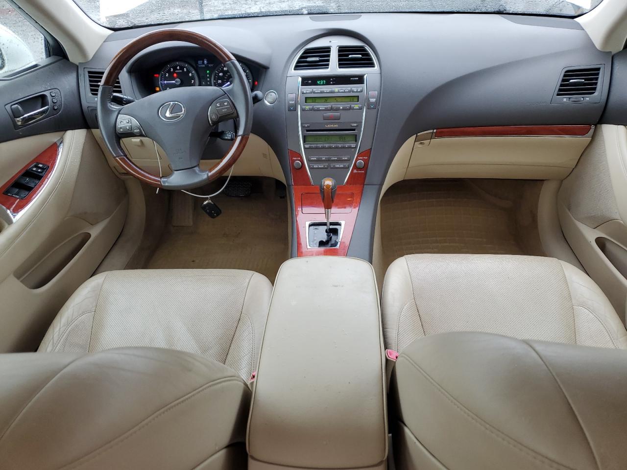 2012 Lexus ES VIN JTHBK1EG1C2480488 Copart auction photo, top/roof damage thumbnail 8
