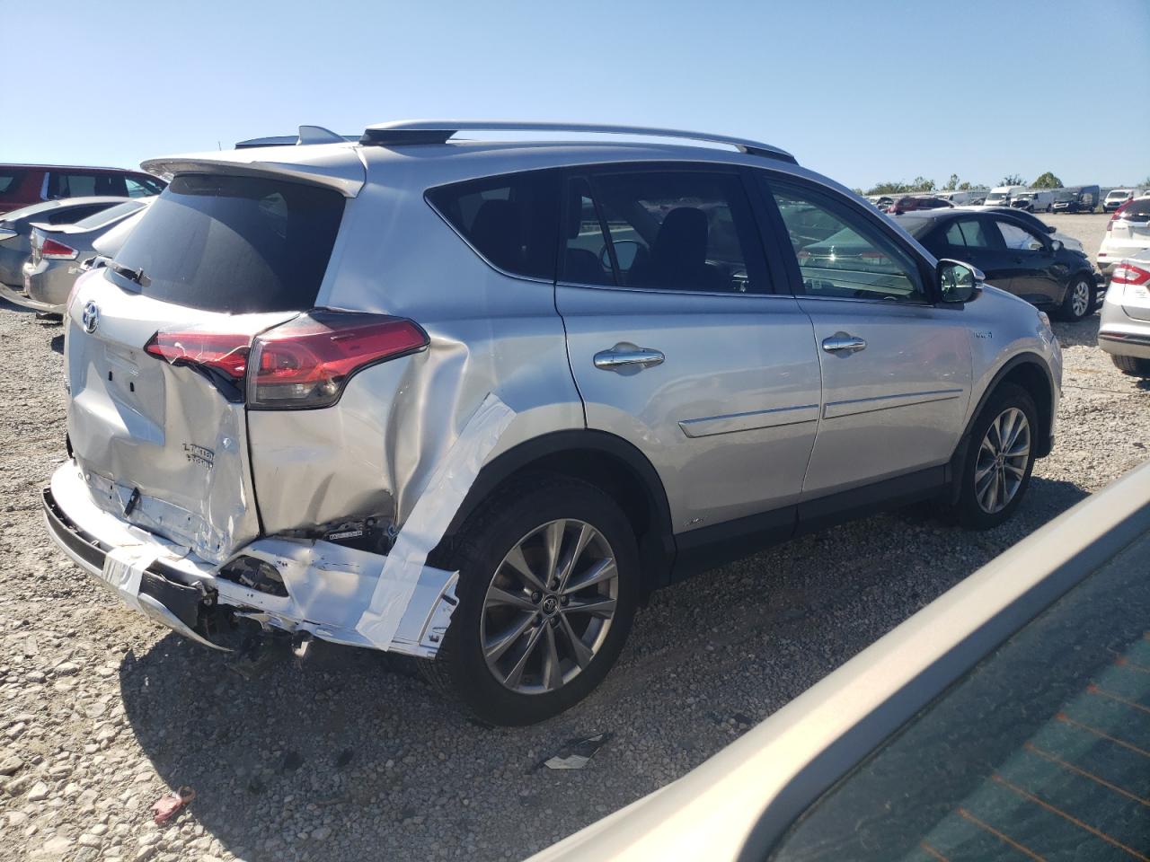 2016 Toyota RAV 4 VIN JTMDJREV4GD053231 Copart auction photo, rear end damage thumbnail 3