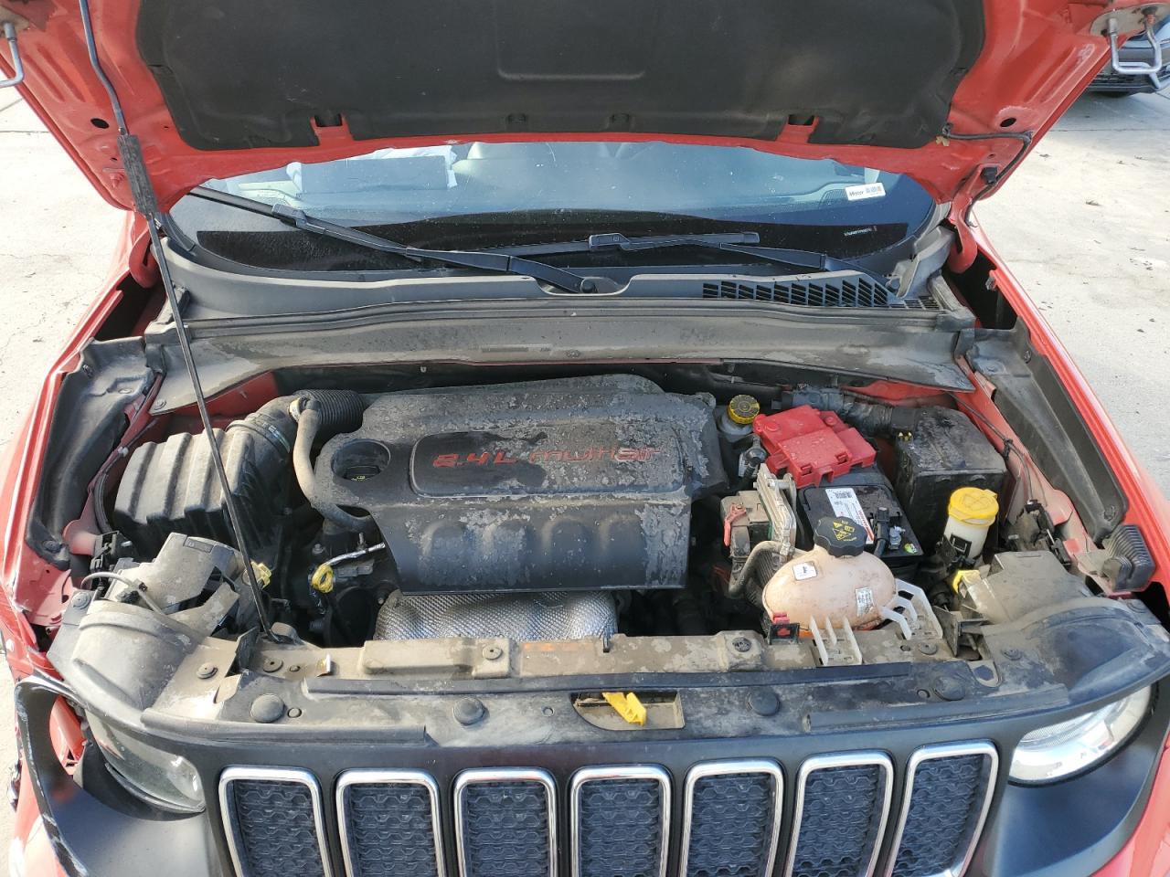 2019 Jeep Renegade VIN ZACNJABB7KPK48750 Copart auction photo, front end damage thumbnail 14