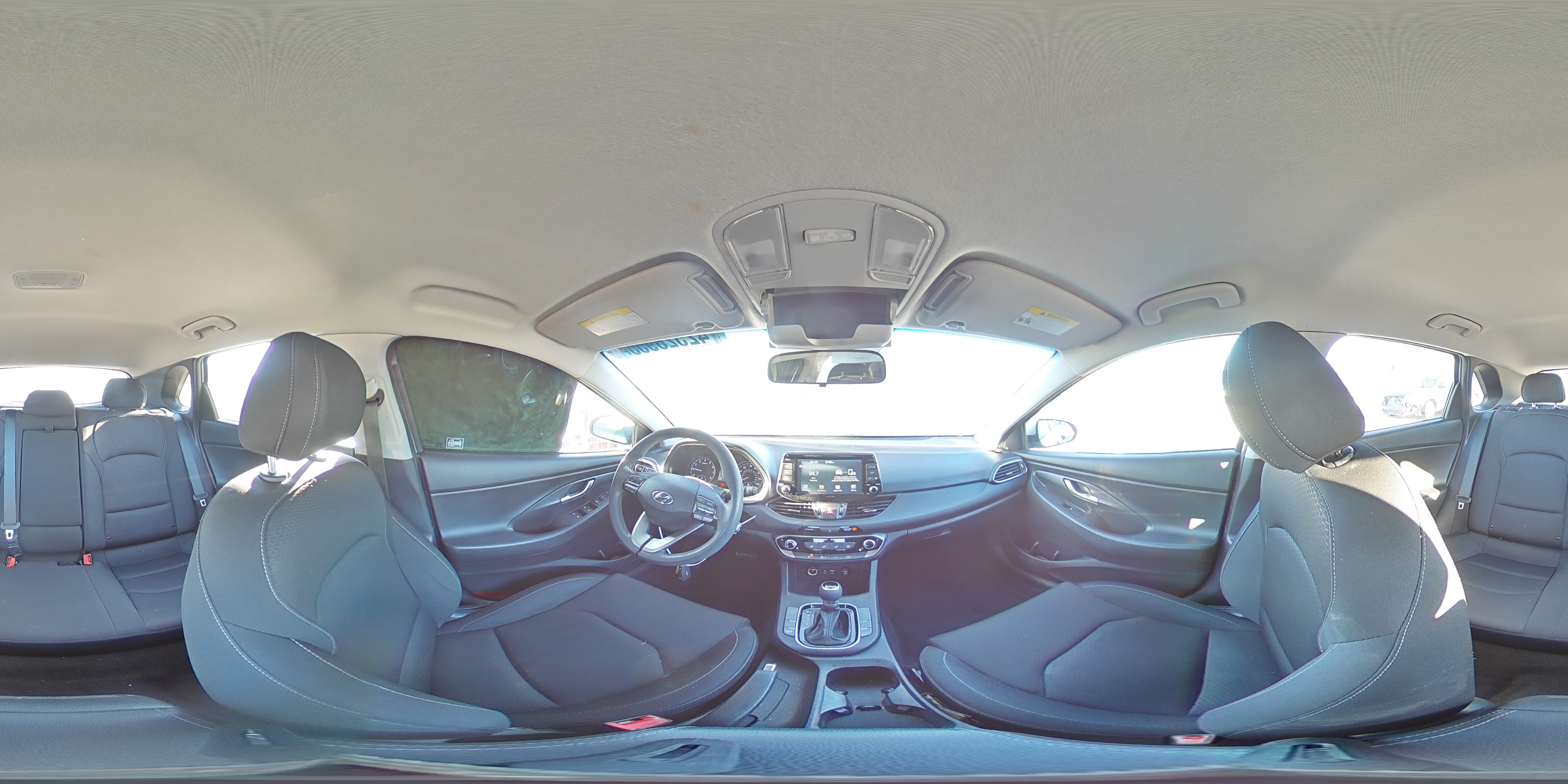 2018 Hyundai Elantra VIN KMHH35LE6JU043682 Copart auction photo, rear end damage thumbnail 13