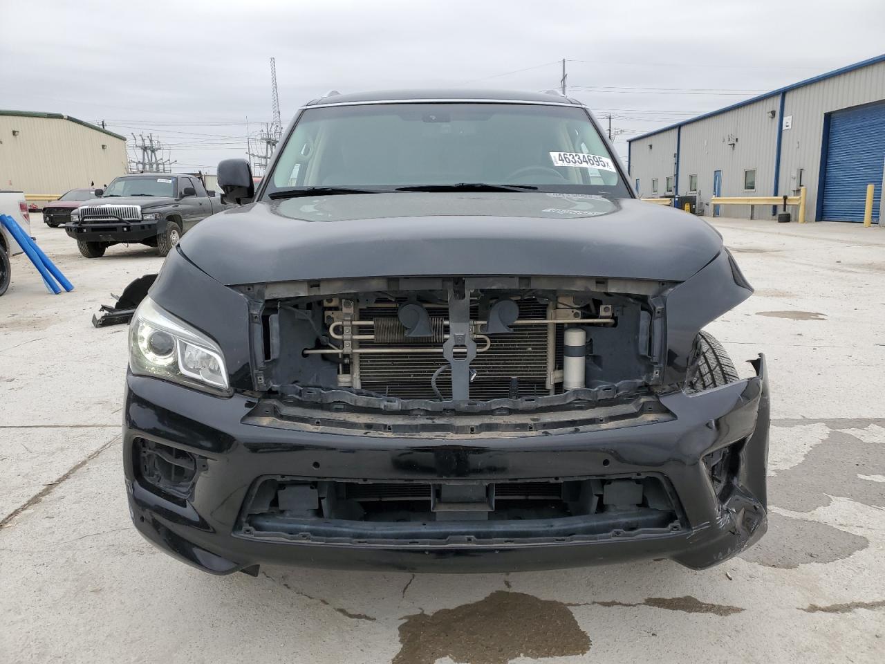 2016 Infiniti QX80 VIN JN8AZ2NF2G9612956 Copart auction photo, front end / minor dent/scratches damage thumbnail 5