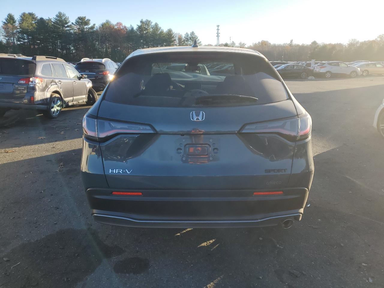 2024 Honda HR-V VIN 3CZRZ2H52RM730070 Copart auction photo, front end damage thumbnail 6