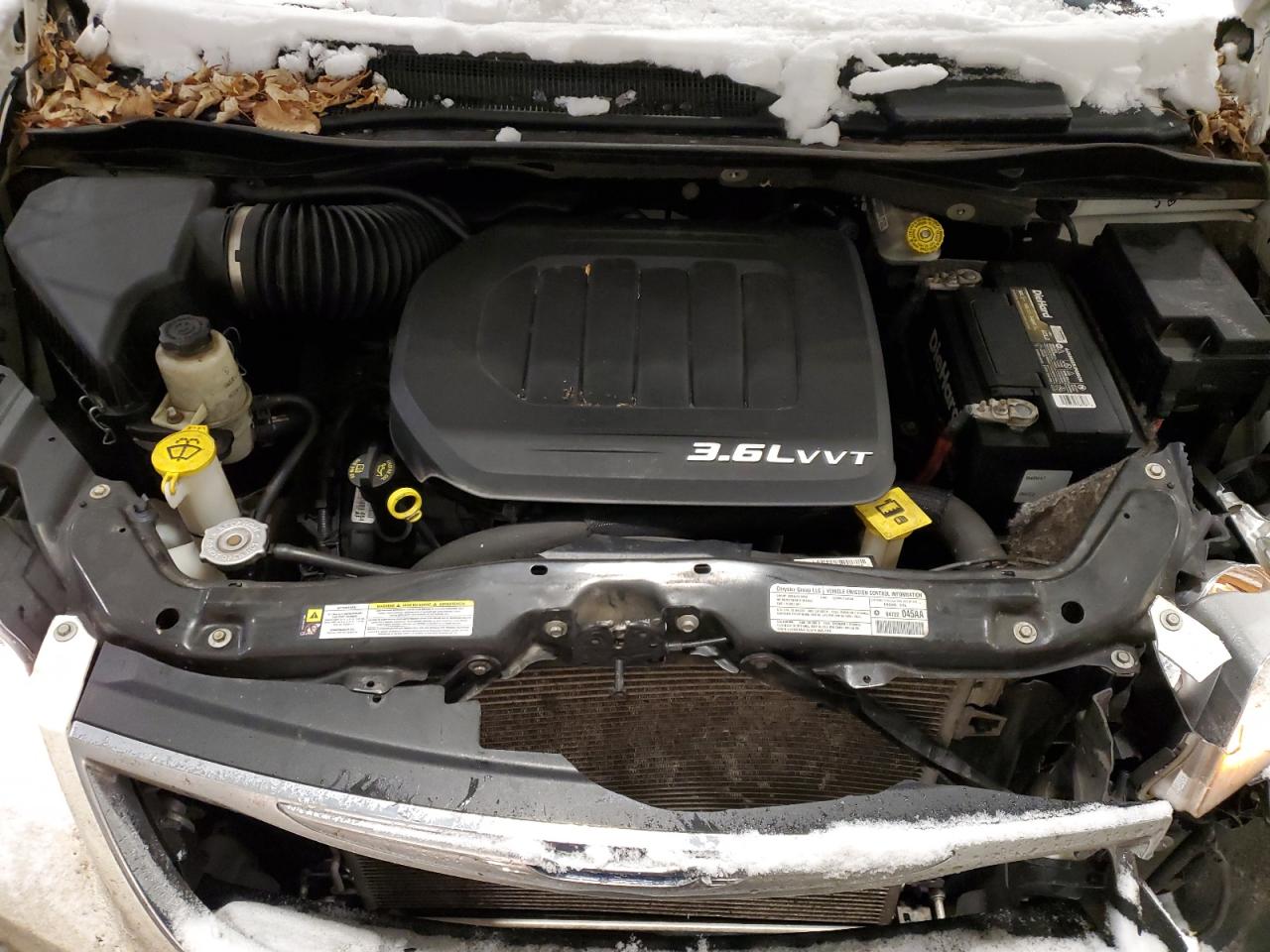 2013 Chrysler Town & Country VIN 2C4RC1BG8DR529366 Copart auction photo, all over damage thumbnail 12