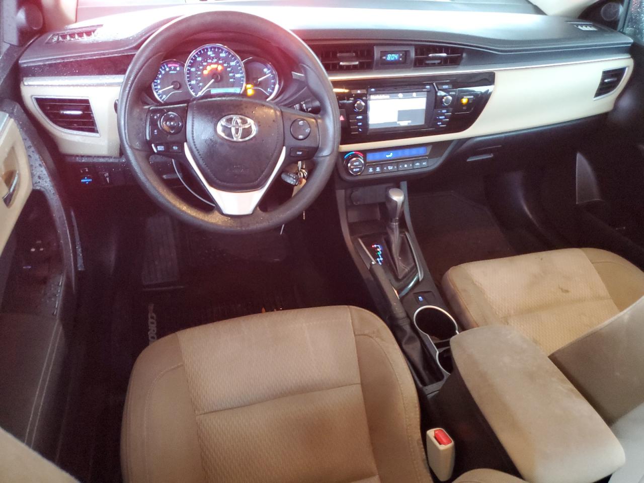 2016 Toyota Corolla VIN 2T1BURHE9GC582178 Copart auction photo, rear end / minor dent/scratches damage thumbnail 8