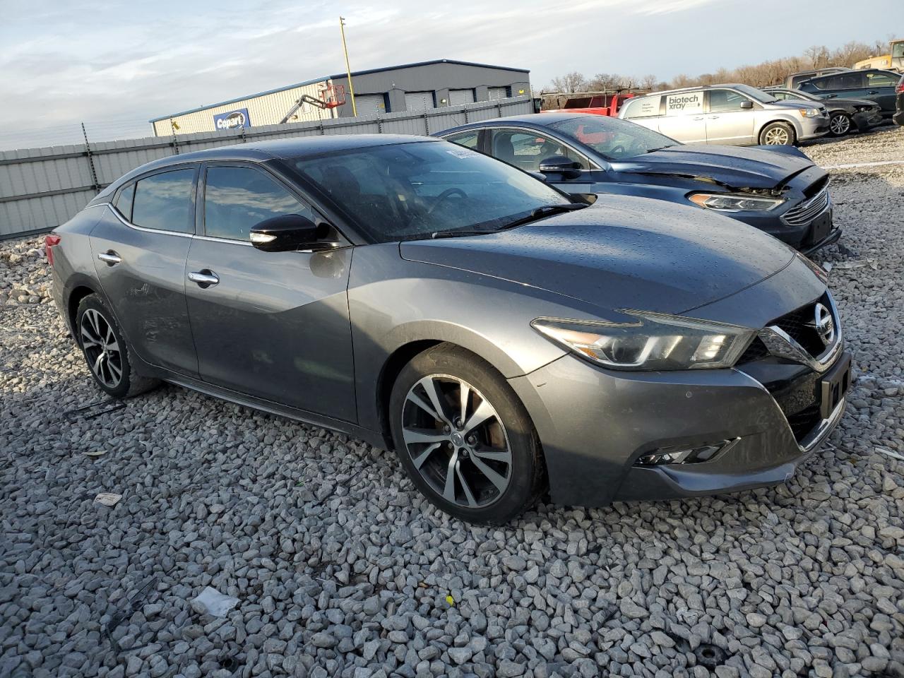 2018 Nissan Maxima VIN 1N4AA6AP8JC380534 Copart auction photo, front end damage thumbnail 4