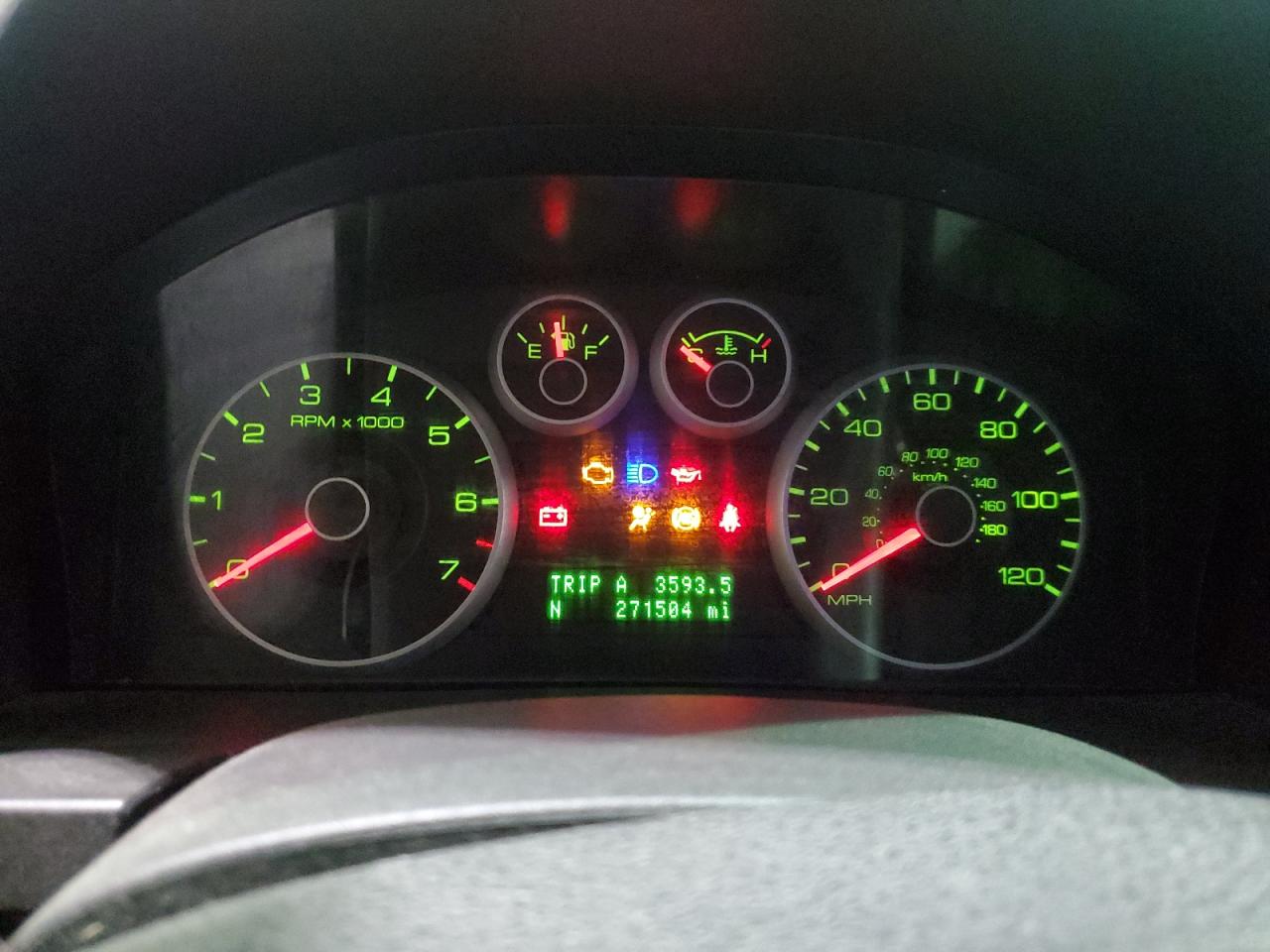 2008 Ford Fusion VIN 3FAHP08198R264010 Copart auction photo, front end damage thumbnail 9