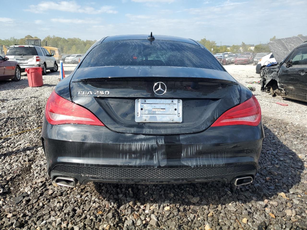 2016 Mercedes-Benz CLA-klasse VIN WDDSJ4EB5GN366868 Copart auction photo, front end damage thumbnail 6