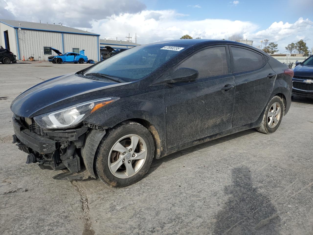 2014 Hyundai Elantra VIN KMHDH4AEXEU043123