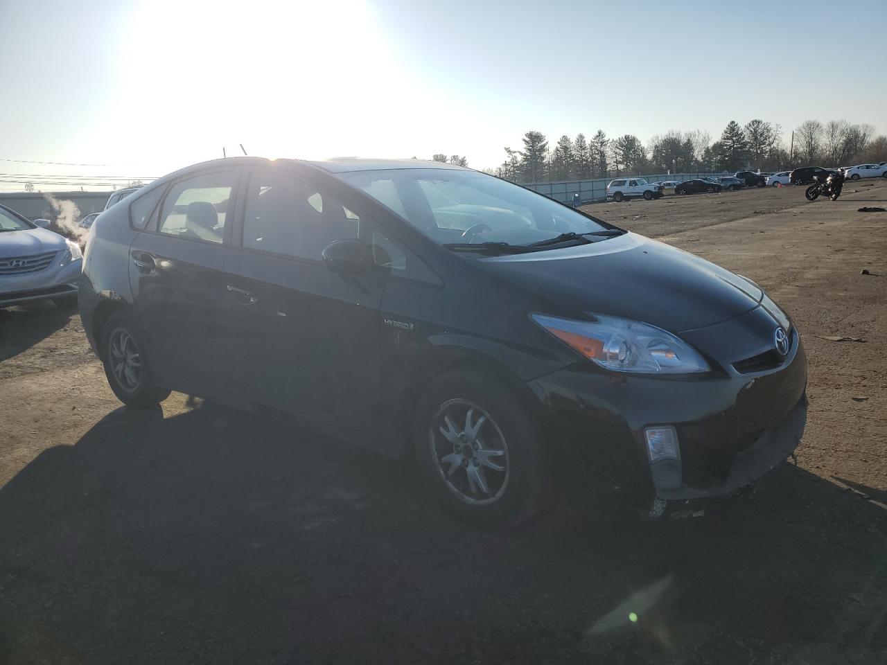 2010 Toyota Prius VIN JTDKN3DUXA0047661 Copart auction photo, front end damage thumbnail 4