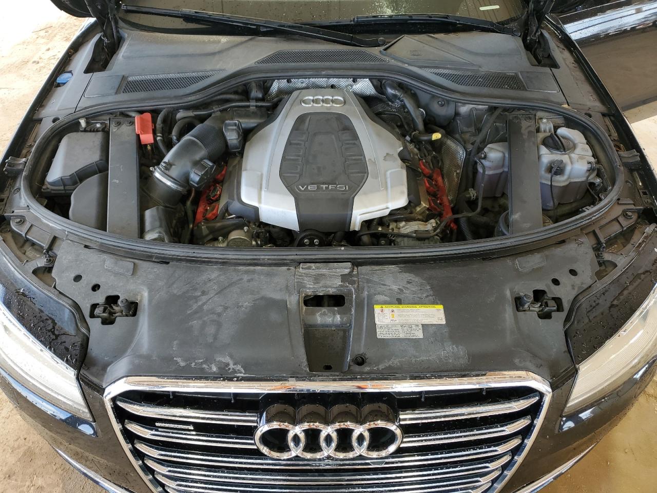 2015 Audi A8 VIN WAU3GAFD8FN001253 Copart auction photo, mechanical damage thumbnail 11