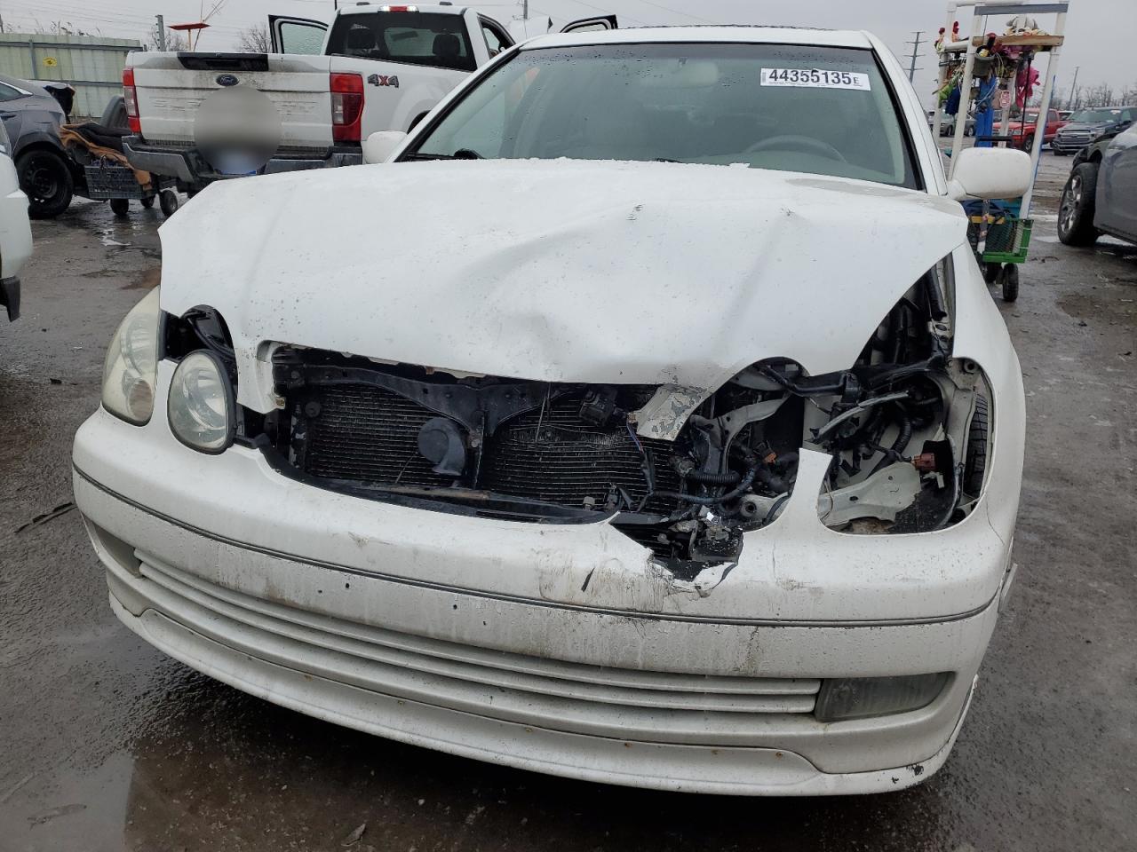 2000 Lexus GS 300 VIN JT8BD68S4Y0102093 Copart auction photo, front end / mechanical damage thumbnail 5